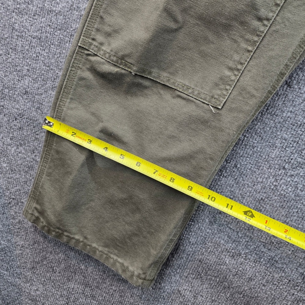 VTG Carhartt B136 MOS Dungaree‎ Fit Men's Work Pants 38x32 Double Knee Carpenter - Picture 8 of 11